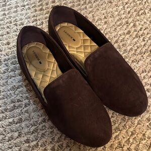 Birdies Men's Dark Brown Slip-On Loafers